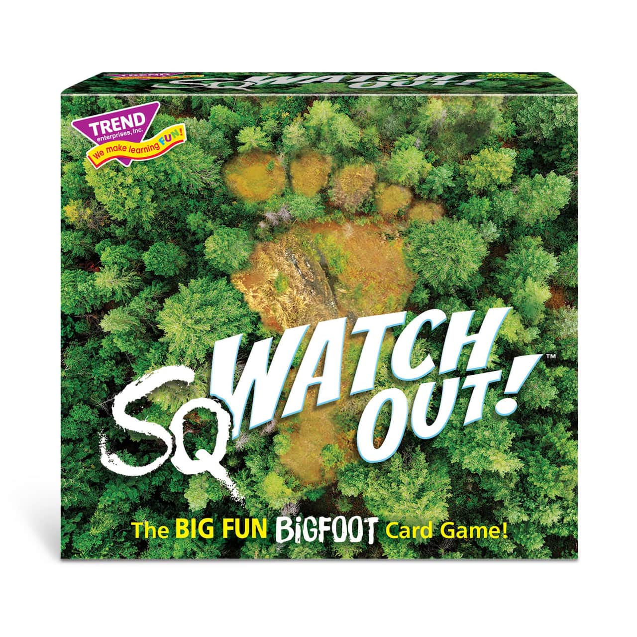 Trend Enterprises® sqWATCH OUT! The Fun Bigfoot Card Game